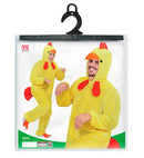 Funny Chick  Hooded Jumpsuit With Mask 