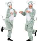 Funny Mouse  Hooded Jumpsuit With Mask 