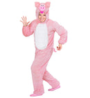 Funny Pig  Hooded Jumpsuit With Mask 