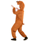 Funny Dog  Hooded Jumpsuit With Mask 