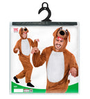 Funny Dog  Hooded Jumpsuit With Mask 