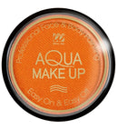 Metallic Orange Aqua Makeup 15 G