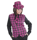 Pink Tartan Vest