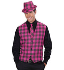 Pink Tartan Vest