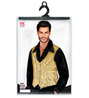 Man Gold Sequin Vest