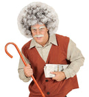 Old Man / Mad Scientist Wig In Polybag