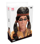 Indian Wig With Headband In Box
