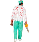 Zombie Doctor  Coat With Rib Cage, Pants, Hat, Face Mask 