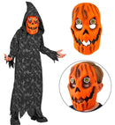 Pumpkin Reaper  Hooded Robe, Mask 