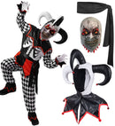 Sinister Jester  Coat, Pants, Belt, Mask, Hat 