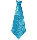 Tourquoise Lurex Necktie With Elastic