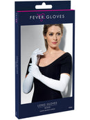 Gloves White Long 52cm Adult Costume Accessory 2