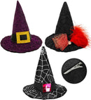 Mini Witch Hats 3 Styles Ass.