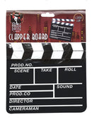 Hollywood Style Clapper Board Black 20 by 20cm Costume Prop 2