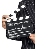 Hollywood Style Clapper Board Black 20 by 20cm Costume Prop 1