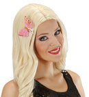 Box Of 12 Butterfly Hair Clips 6 Colors Ass.