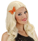 Box Of 12 Butterfly Hair Clips 6 Colors Ass.