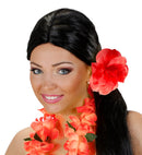 Red Flower Hair Tie