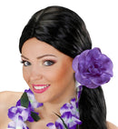 Purple Flower Hair Tie