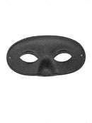 Burglar Eyemask Adult Black Superhero Costume Accessory 3