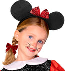 Lady Mouse Ears With Headband