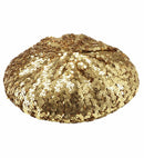 Gold Sequin Basco Hat