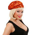 Copper Sequin Basco Hat
