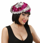 Two-Tone Sequin Basco Hat 4 Colors Ass.