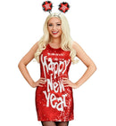 Sequin Dress Happy New Year