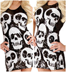 Sequin Dress Skulls