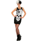 Sequin Dress Skull