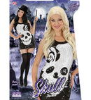 Sequin Dress Skull