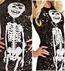 Sequin Dress Skeleton