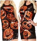 Sequin Dress Pumpkins