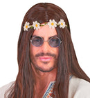 Headband Flowers White 