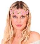Headband Flowers Pink 