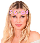 Headband Flowers Purple 