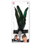  Headband With Feathers The Roaring 20S