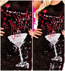 Sequin Dress Girls Night Out