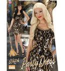 Sequin Dress Black-Gold