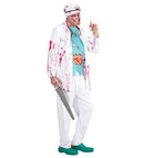 Zombie Doctor  Lab Coat With Shirt And Guts, Headpiece 