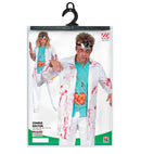 Zombie Doctor  Lab Coat With Shirt And Guts, Headpiece 