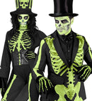 Gloves Skeleton Glow In The Dark In Wool