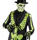 Gloves Skeleton Glow In The Dark In Wool