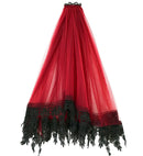 Veil Lace Red