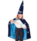 Wizard  Cape, Hat  70 Cm / 4-8 Years 