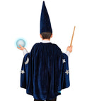 Wizard  Cape, Hat  70 Cm / 4-8 Years 