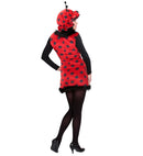 Ladybug  Dress, Hat 