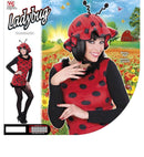 Ladybug  Dress, Hat 