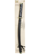 Oriental Warrior Sword and Scabbard Grey Plastic 73cm Costume Accessory 4